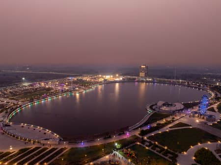 Atal Sarovar at Rajkot Smart City